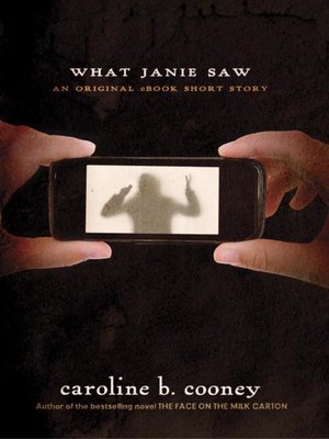 cover image of What Janie Saw